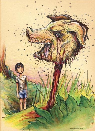 head on a stake|Lord of the Flies Chapter 8 .